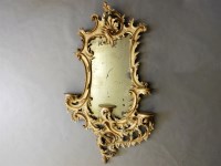 Lot 463 - A large 19th century Italianate cream and gilt painted wall mirror