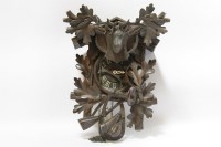 Lot 280 - A 19th century black Forest cuckoo clock