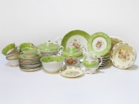 Lot 242 - A Victorian part tea set