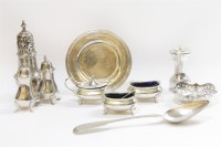 Lot 96 - A collection of silver