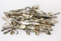 Lot 77 - An assortment of silver flatware