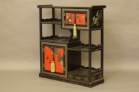 Lot 451 - A Chinese lacquer cabinet