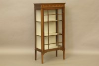 Lot 356 - An Edwardian mahogany display cabinet