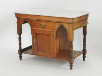 Lot 428 - A marble topped washstand
92 x 48 x 68cm