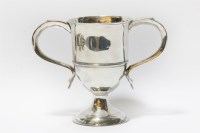 Lot 135 - A silver loving cup by Hester Bateman