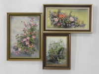 Lot 330 - Robin Gibbard 
SUMMER FLOWERS 
signed