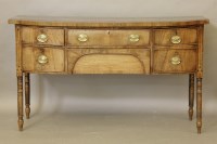 Lot 406 - A George III mahogany sideboard