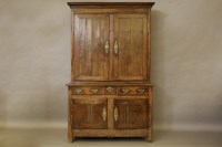 Lot 474 - A French oak and chestnut provincial buffet