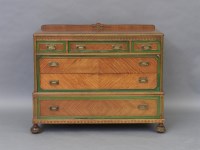Lot 603 - A French Art Deco style satinwood