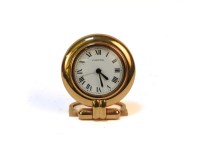 Lot 169 - A Cartier travel clock