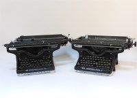 Lot 317 - Two Underwood vintage typewriters