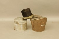 Lot 369 - A child's stove pipe top hat
