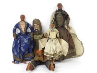 Lot 1365 - Three Belgian dolls