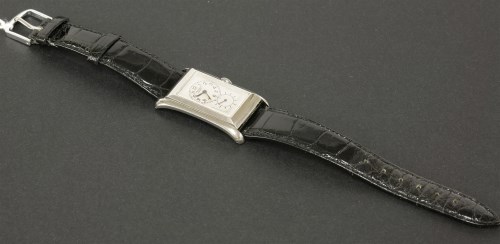 Lot 2 - A gentleman's stainless Rolex Prince mechanical strap watch