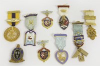 Lot 69 - A collection of Masonic regalia