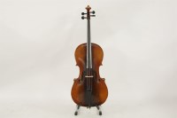 Lot 371 - A Concertante cello and bow