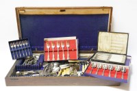 Lot 109 - A quantity of silver plated cutlery