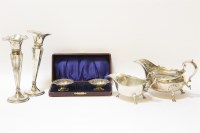 Lot 85 - Two silver sauce boats
