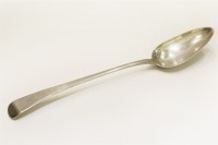 Lot 80 - A George III silver basting spoon