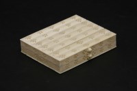 Lot 172 - A Victorian small carved and pierced ivory card case