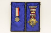 Lot 100 - A Victorian silver masonic medal