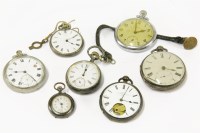Lot 42 - Seven assorted pocket watches