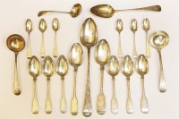Lot 65A - A collection of flatware