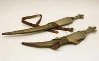 Lot 216 - Two Indian daggers