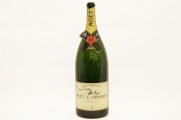 Lot 397 - A magnum champagne bottle