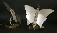 Lot 235 - A pair of Art Deco 'butterfly' heaters