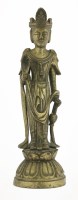 Lot 259 - A Korean bronze bodhisattva
