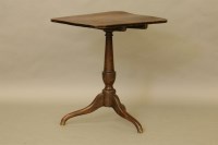 Lot 542 - A George III mahogany tea table