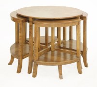 Lot 422 - An Art Deco nest of tables