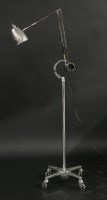 Lot 593 - An Anglepoise polished chrome lamp