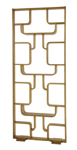 Lot 766 - A laminated room divider