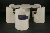 Lot 641 - A 'Tomotom' table and six chairs