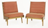 Lot 554 - A pair of lounge chairs