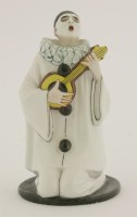 Lot 176 - A B&C Limoges figure of Pierrot singing