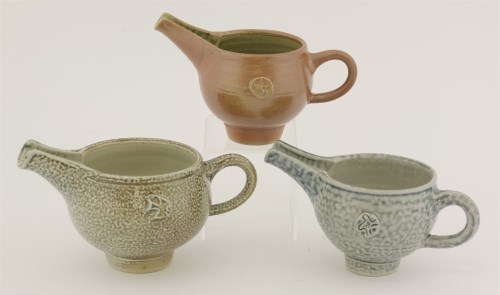 Lot 446 - Three stoneware jugs