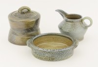 Lot 454 - Three stoneware vessels