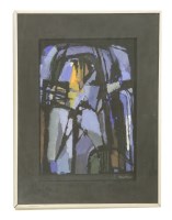 Lot 551 - Hans Unger (1915-1975)
A STAINED GLASS WINDOW DESIGN FOR THE CONVENT CHAPEL PALLOTINE MISSIONARY SISTER'S ROLINDALE