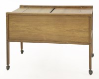 Lot 579 - A Danish rosewood cocktail/drinks trolley