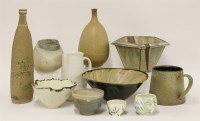 Lot 416 - A collection of various Studio Pottery items
