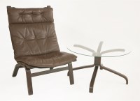 Lot 650 - A bentwood lounge chair