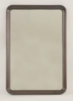 Lot 723 - A mahogany wall mirror