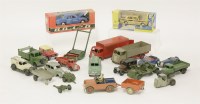 Lot 103 - A collection of play worn Dinky