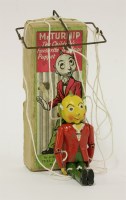 Lot 123 - Luntoy boxed articulated metal Mr Turnip puppet