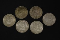 Lot 99 - Great British shillings