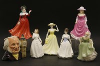 Lot 346 - A collection of twelve Royal Doulton figurines