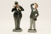 Lot 156 - A pair of Royal Doulton figures